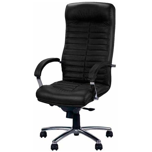 Кресло для руководителей ORION STEEL CHROME SP-A, натуральная кожа, черное / Кресла для руководителей №4