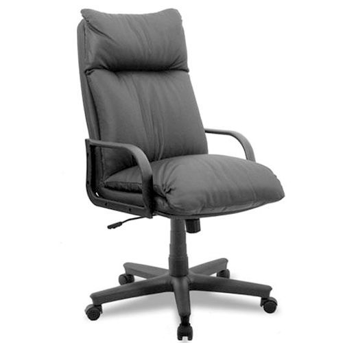 Кресло для руководителей NADIR SP-A, натуральная кожа, черное / Стулья