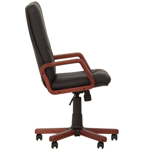 Кресло для руководителей MANAGER EX SP-A 1.031, натуральная кожа, черное / Стулья №7