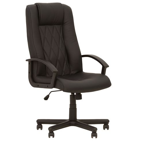 Кресло для руководителей ELEGANT ECO-30, искусственная кожа, черное / Стулья