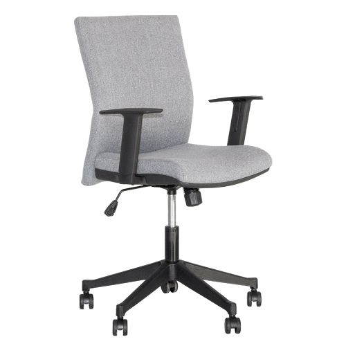 Кресло для персонала CUBIC GTR ZT-13, ткань, серое / Кресла для персонала oe.kz Кресло для персонала CUBIC GTR ZT-13, ткань, серое / Кресла для персонала