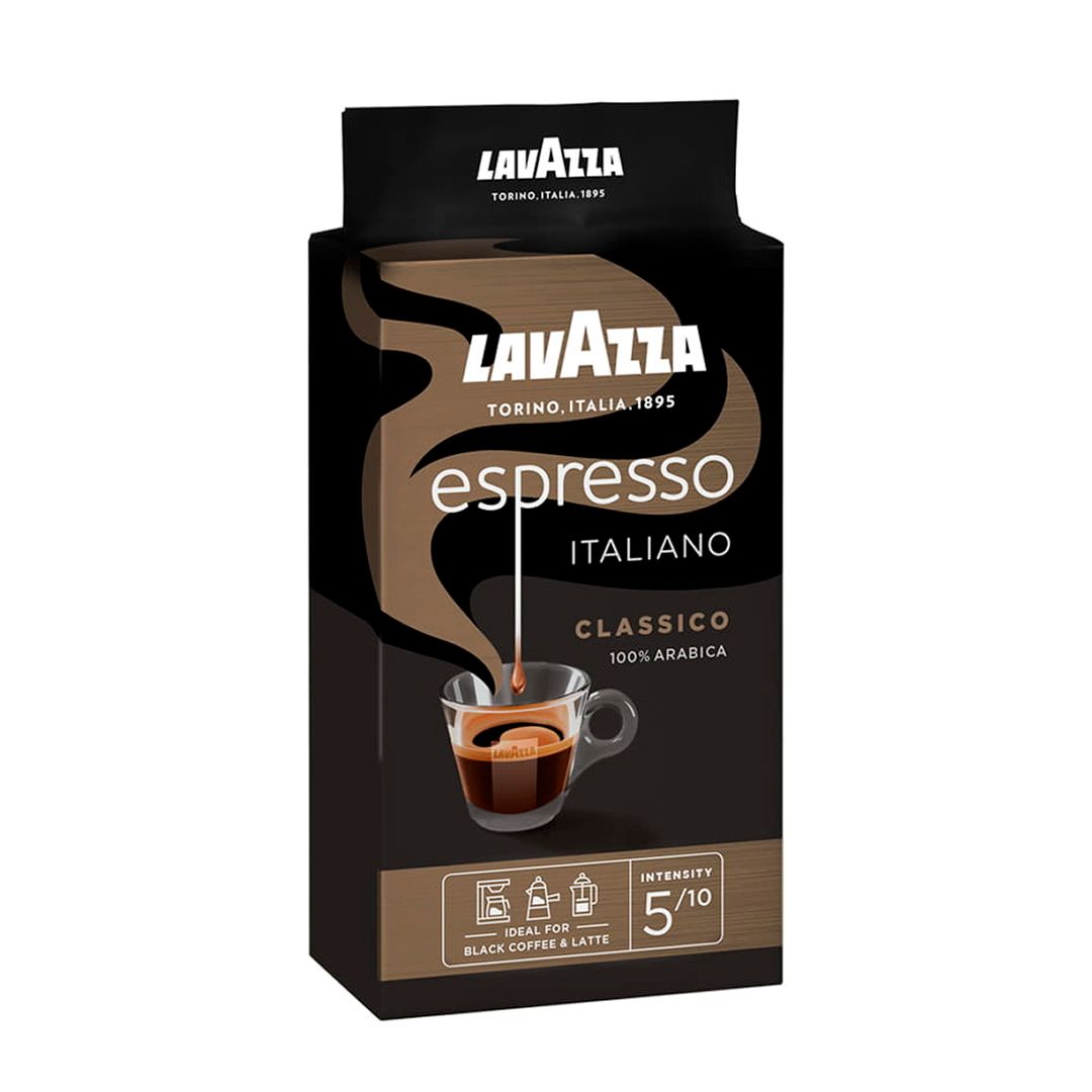Кофе молотый Lavazza Caffe Espresso, средней обжарки, 250 гр, вакуумная упаковка / Кофе молотый №2