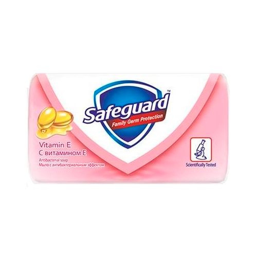 Мыло туалетное твердое Safeguard с витамином "Е", 90 гр / Мыло кусковое oe.kz Мыло туалетное твердое Safeguard с витамином "Е", 90 гр / Мыло кусковое