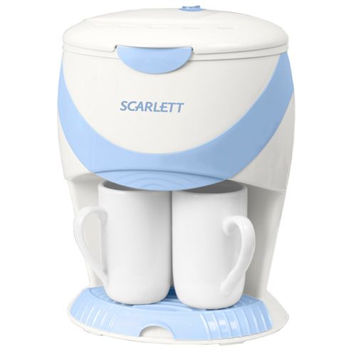 Кофеварка Scarlett SC-1032, 450 Вт, капельная, белая / Кофеварки	