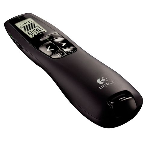 Беспроводной презентатор Logitech Presenter R400, черный / null