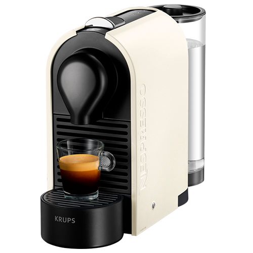 Капсульная кофемашина Krups, Nespresso U Pure Cream, черно-белый корпус / Кофемашины	
