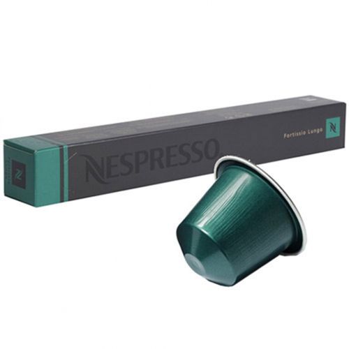 Кофе в капсулах Nespresso "Fortissio Lungo" для кофемашин Nespresso, 10 капсул / Кофе и чай в капсулах