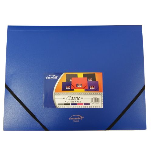 Папка Cosmic, А4 формат, на резинке, ассорти / Папки на резинках