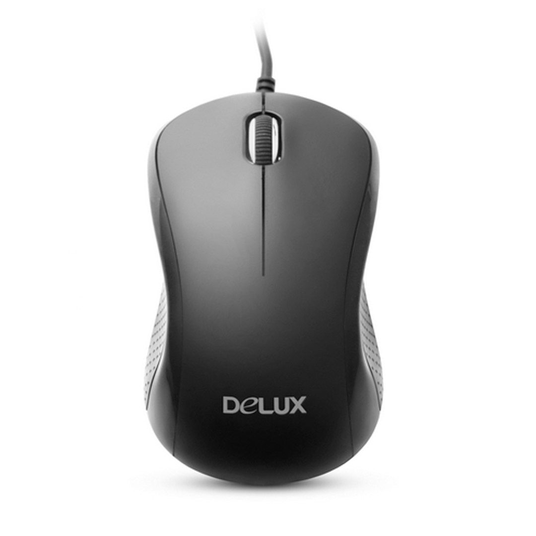 Мышь проводная оптическая Delux DLM-391OUB, USB, 3 кнопки, 1000 dpi, черная / Мыши проводные oe.kz Мышь проводная оптическая Delux DLM-391OUB, USB, 3 кнопки, 1000 dpi, черная / Мыши проводные