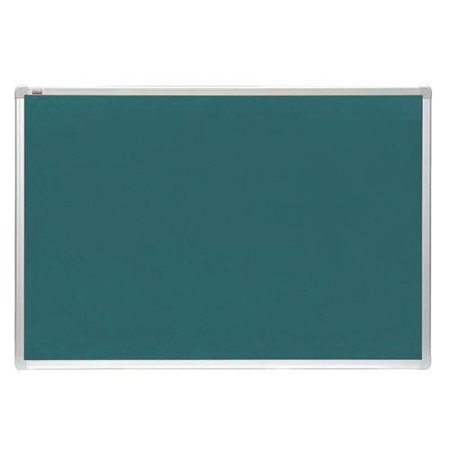 Доска информационная Cosmic, двусторонняя (пробка + фетр), размер 90*150 см, зелёный / Доски пробковые для объявлений