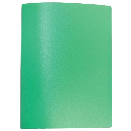 Папка файловая на 40 файлов Cosmic, А4 формат, корешок 21 мм, полупрозрачная, ассорти / Папки файловые