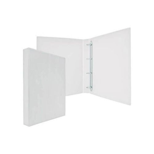 Папка Cosmic, А4 формат, на 4 кольцах, корешок 20 мм, диаметр кольца 12 мм, белая / Папки на кольцах №2