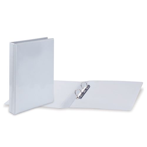 Папка Cosmic, А4 формат, на 2 кольцах, корешок 25 мм, белая / Папки на кольцах