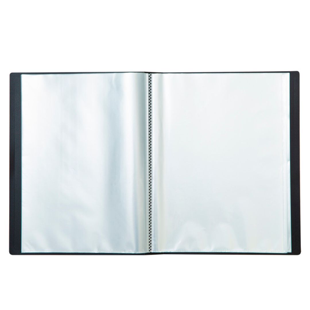 Папка файловая на 40 файлов Deli "Classic", А4 формат, корешок 24 мм, ассорти / Папки файловые №2