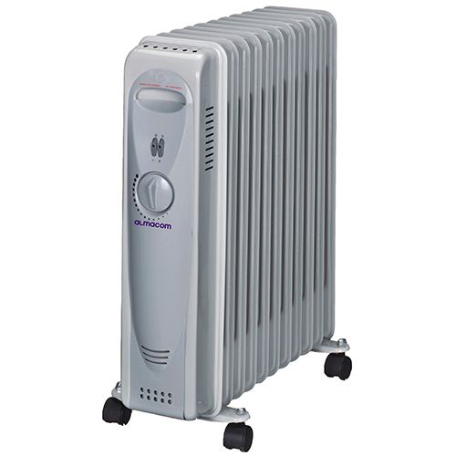 Радиатор масляный Almacom OR-20-9Н, 2 кВт, серый / Обогреватели oe.kz Радиатор масляный Almacom OR-20-9Н, 2 кВт, серый / Обогреватели