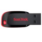 USB-флешка 4 Gb, SanDisk "Cruzer blade", USB 2.0, красный-черный