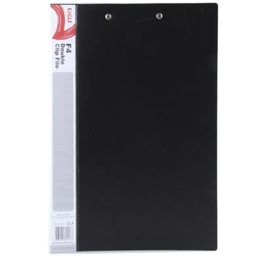 Папка Eagle с двумя зажимами, А4 формат, корешок 20 мм, черная / Папки с зажимом oe.kz Папка Eagle с двумя зажимами, А4 формат, корешок 20 мм, черная / Папки с зажимом