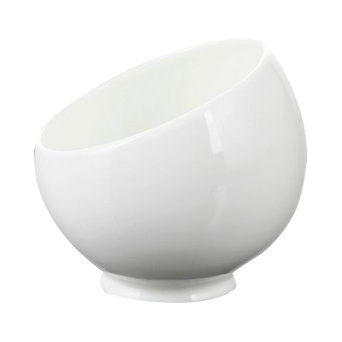 Сахарница креманка "Wilmax" 3.5" X 3.5", 85*90 мм, из фарфора, белая / Посуда столовая