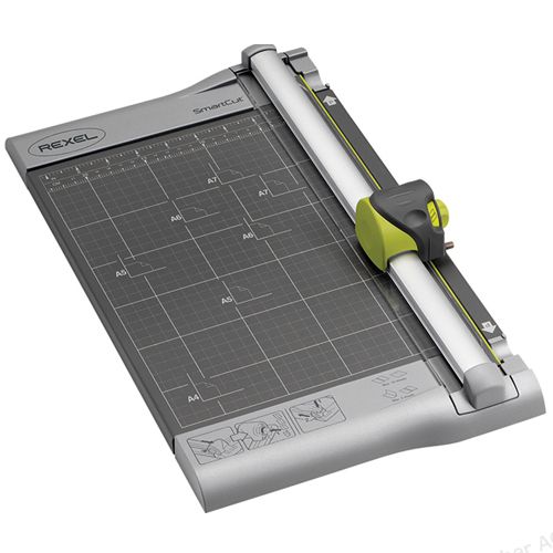 Резак Rexel A4 SmartCut A425, 4 в 1, триммер, 10 листов, роликовый  / Резаки