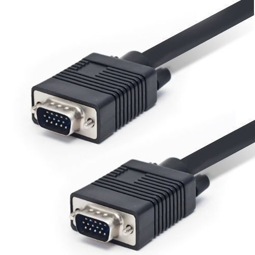 Интерфейсный кабель "Ship",  VG002M/M-5P, VGA, 15Male/15Male, 5 м, черный / Интерфейсные кабели