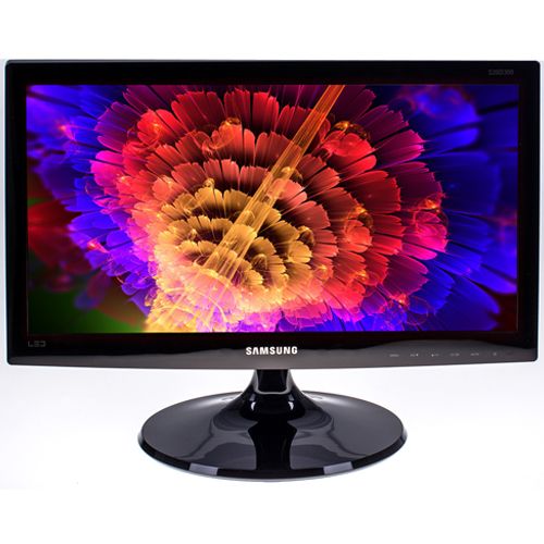 Монитор широкоформатный с LED (светодиодной) подсветкой "Samsung" S20D300NH, D-Sub, 19,5", черный / Компьютеры и мониторы