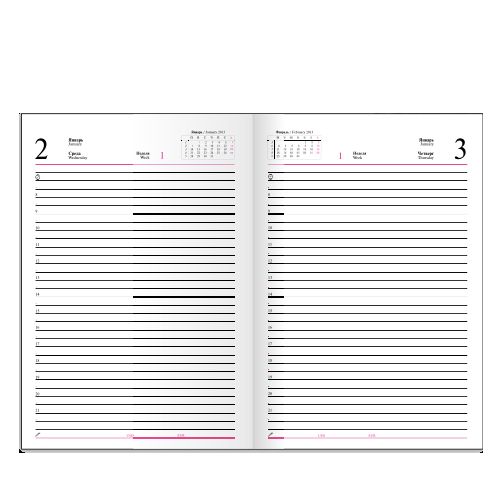 Ежедневник датированный "Эксмо" Цветы.Винтаж, 2016 год, А5 формат, 352 страницы / Ежедневники датированные №2