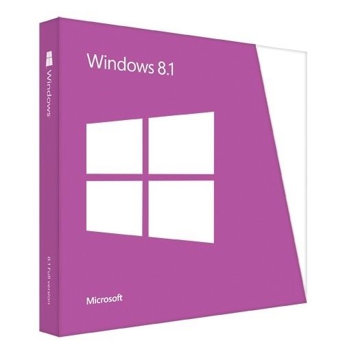 Операционная cистема Microsoft Windows 8.1, 32/64 бита, DVD, 1 пользователь, русская версия / Операционные системы