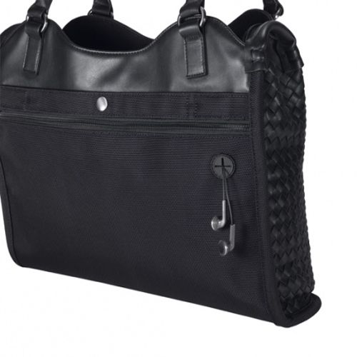 Сумка для ноутбука Asus "Leather Woven Carry Bag", для 12", черная / Рюкзаки, чемоданы, сумки №2