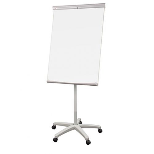 Флипчарт Data Zone, размер 60*90 см, 2 держателя, блокнот, 5 колес / Доски-флипчарты