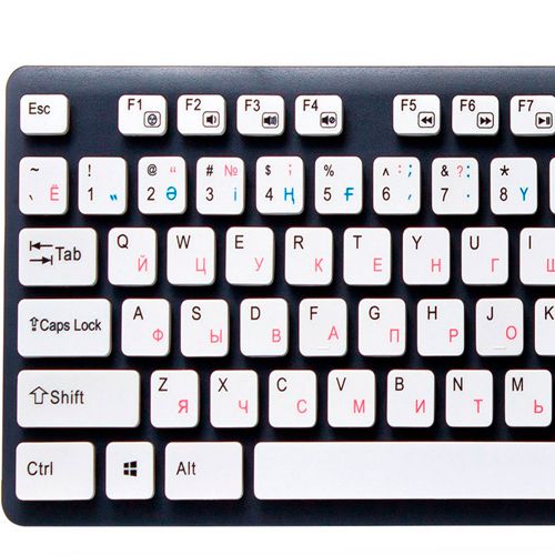 Клавиатура беспроводная Delux DLK-150GW, 12 дополнительных клавиш, черно-белая / Клавиатуры беспроводные №3 oe.kz Клавиатура беспроводная Delux DLK-150GW, 12 дополнительных клавиш, черно-белая / Клавиатуры беспроводные №3