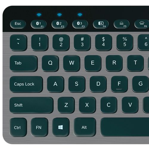 Клавиатура беспроводная Bluetooth, Logitech K810 illuminate slim, серая, без приемника Bluetooth / Клавиатуры беспроводные №2