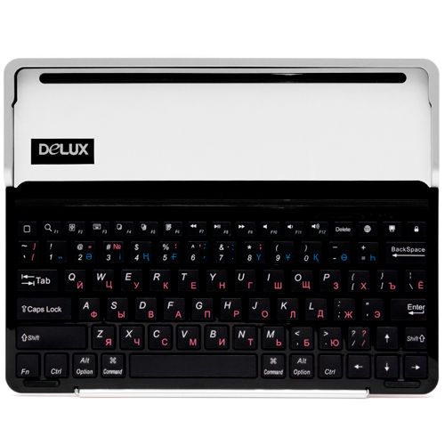 Клавиатура беспроводная Delux PKO1S IStation, Bluetooth, для iPad/iPhone, черная / Клавиатуры беспроводные №2