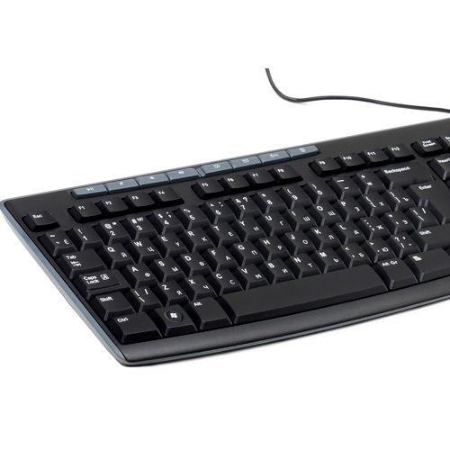 Клавиатура проводная Logitech K200, USB, ENG/RUS, черная / Клавиатуры проводные №2 oe.kz Клавиатура проводная Logitech K200, USB, ENG/RUS, черная / Клавиатуры проводные №2