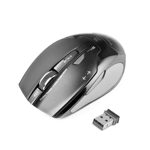 Мышь беспроводная оптическая E-Blue Arco2 EMS100BK, USB, 7 кнопок, 400/800/1000 dpi, черная / Мыши беспроводные oe.kz Мышь беспроводная оптическая E-Blue Arco2 EMS100BK, USB, 7 кнопок, 400/800/1000 dpi, черная / Мыши беспроводные