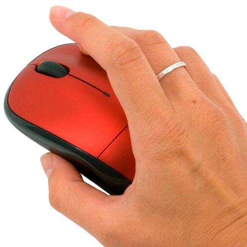 Мышь беспроводная Logitech M215, USB нано-ресивер, 3 кнопки, 1000 dpi, красная / Мыши беспроводные №2
