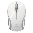 Mouse Logitech M187 Wireless, optical, 1AAA, USB nano-receiver, [910-002740], white