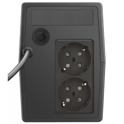 ИБП Mustek PowerMust 636EG, AVR, 2 outlets, обычные розетки, 600ВА/360Вт, черный / Источники бесперебойного питания №2