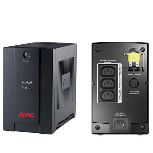 ИБП APC BX500CI, 500 ВА / 300 Вт, черный / Источники бесперебойного питания №3