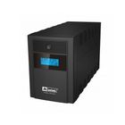ИБП Mustek PowerMust 1260 LCD, 1200ВА/600Вт, черный