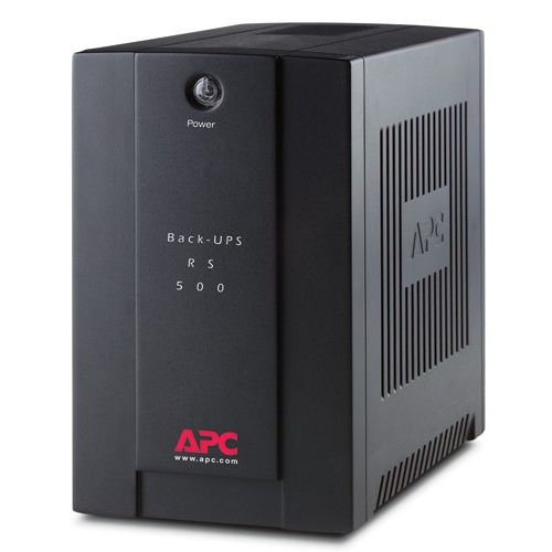 Интерактивный ИБП APC BR500CI-RS, 500ВА / 300Вт, черный / Источники бесперебойного питания