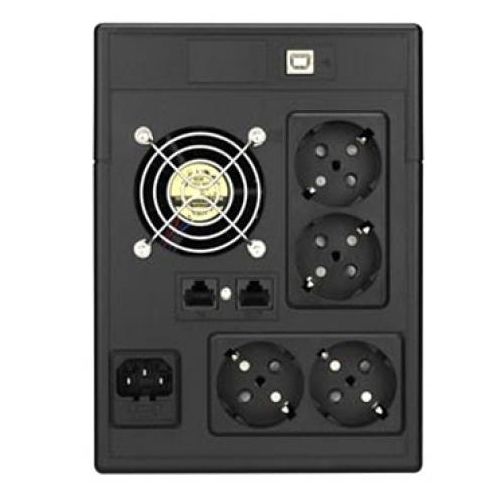 ИБП Powerex VI 2000 LED, 2000ВА/1200Вт, черный / Источники бесперебойного питания №2