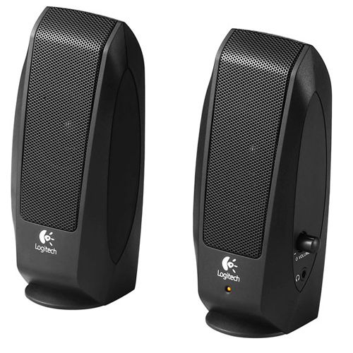 Акустическая система Logitech S-150 (2.0), 1.2W RMS, [980-000029], USB, черный