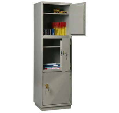 Металлический бухгалтерский шкаф КБС - 033, 1560*470*395 мм. / Архивные шкафы №3