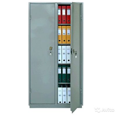 Металлический бухгалтерский шкаф КБ - 10, 1850*880*390 мм. / Архивные шкафы