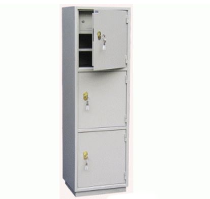 Металлический бухгалтерский шкаф КБ - 033т, 1560*470*395 мм. / Архивные шкафы