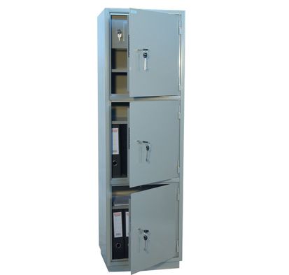 Металлический бухгалтерский шкаф КБ - 033т, 1560*470*395 мм. / Архивные шкафы №3