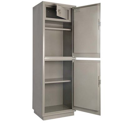 Металлический бухгалтерский шкаф КБ - 032т,  1560х470х395 мм. / Архивные шкафы