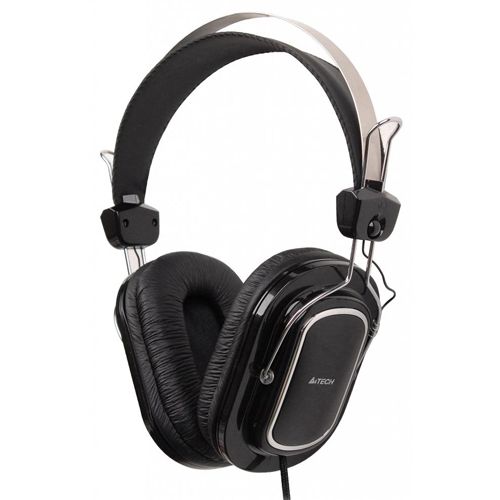 Гарнитура A4 Tech HS-200, диапазон частот 20-20000 Гц, черная / Гарнитуры