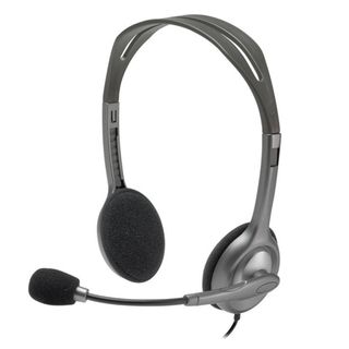 Гарнитура Logitech H110, диапазон частот 20-20000 Гц, серая / Гарнитуры oe.kz Гарнитура Logitech H110, диапазон частот 20-20000 Гц, серая / Гарнитуры