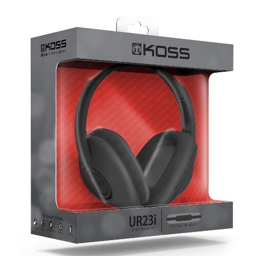 Гарнитура Koss UR23ik, диапазон частот 20-20000 Гц, черная / Гарнитуры №2